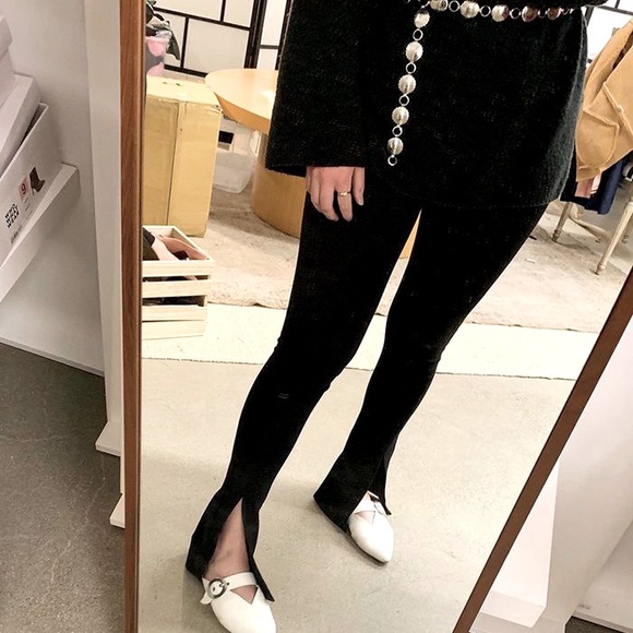 ❌SOLD❌ 🆕 ZARA BLACK HIGH-RISE LEGGING MEDIUM NWT - Picture 5 of 5